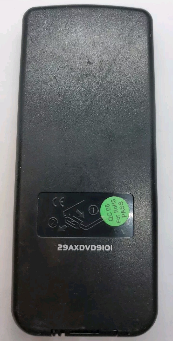 Original Dual XDVD9101 Remote Control 29AXDVD9101