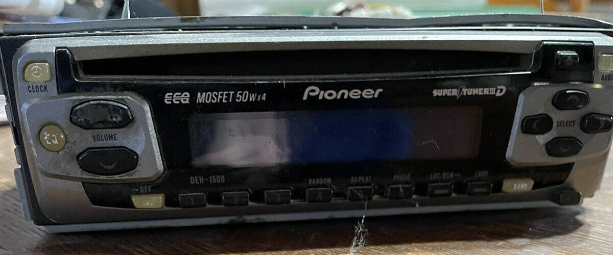 pioneer mosfet 50wx4 DEH-1500 Parts/untested