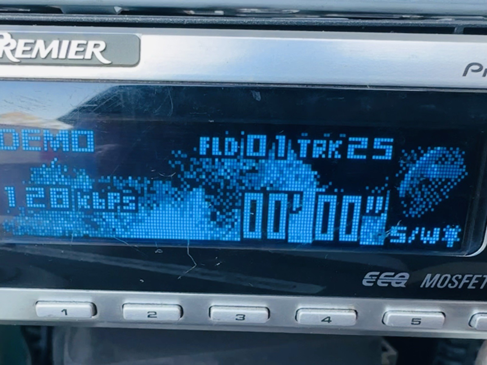 Pioneer (Premier) DEH-P770MP In-Dash Stereo Receiver Old School Tested/Rare