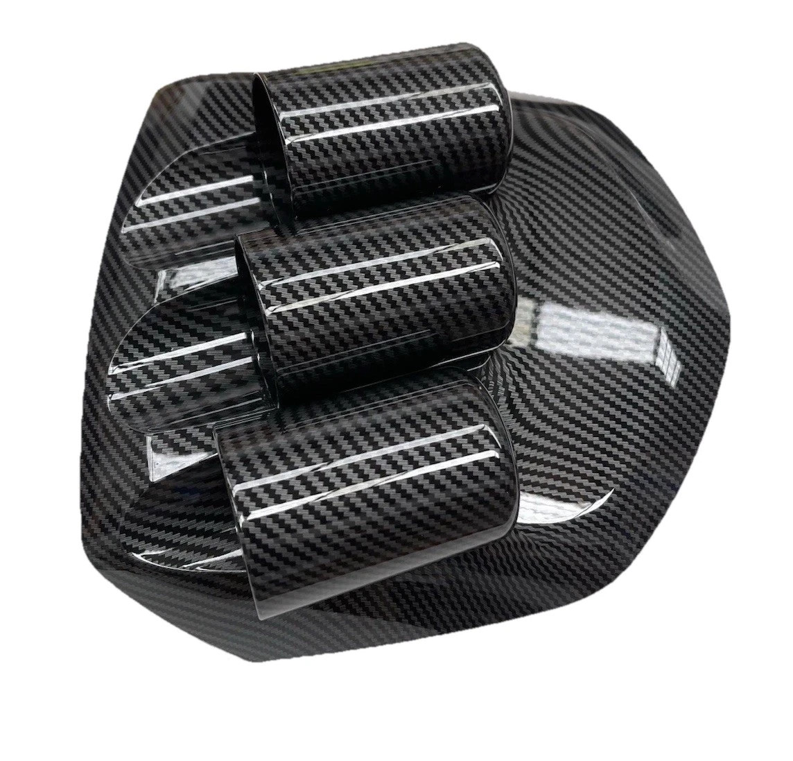 TRIPLE GAUGE TOP HAT FOR FG MK II (Piano Black, Grey, or Carbon Fibre )