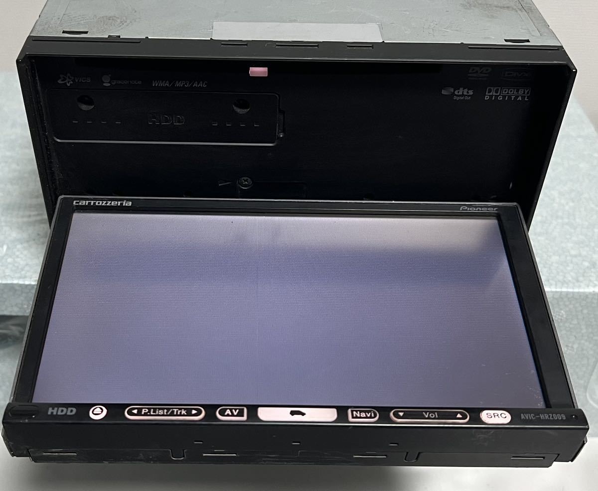 pioneer carrozzeria HDD navigation AVIC-HRZ009 map data 2007(0053CP)