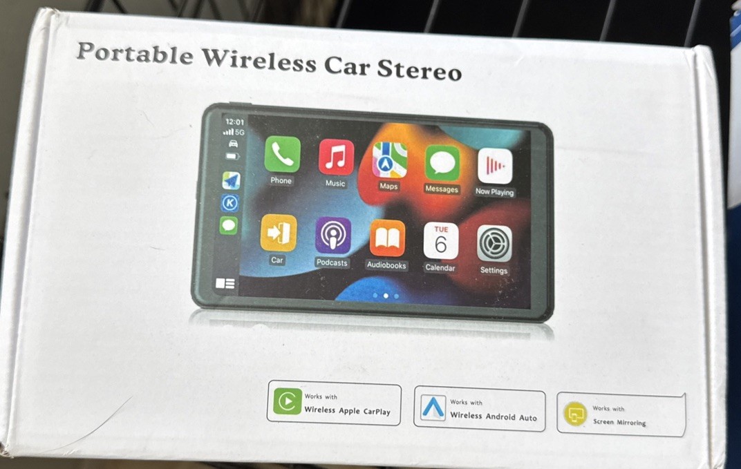 Portable 7″ Wireless Car Stereo BRAND NEW