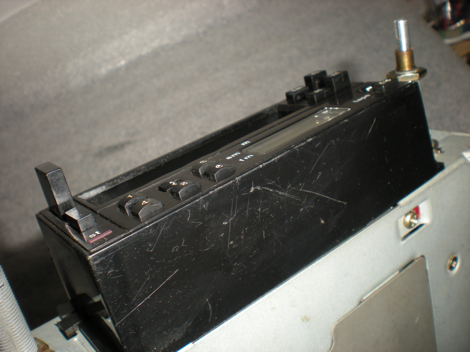 Vintage Coustic PLL Synthesizer RX-3260 Tape Cassette Receiver Player Shaft Styl