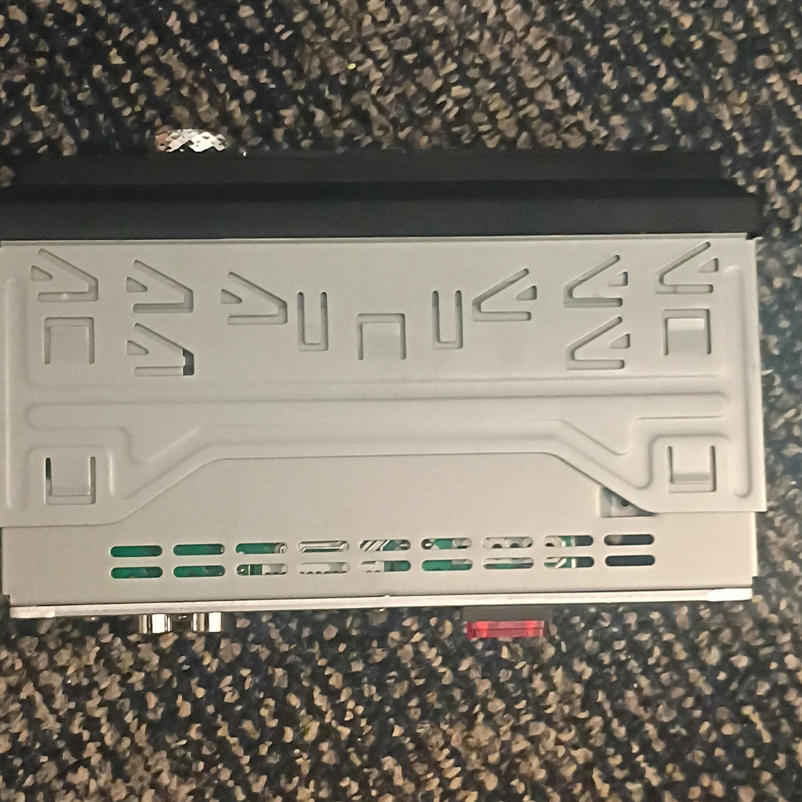 Dual XRM47BT Car Radio Audio Receiver with Bluetooth, USB, and Aux Connectivity