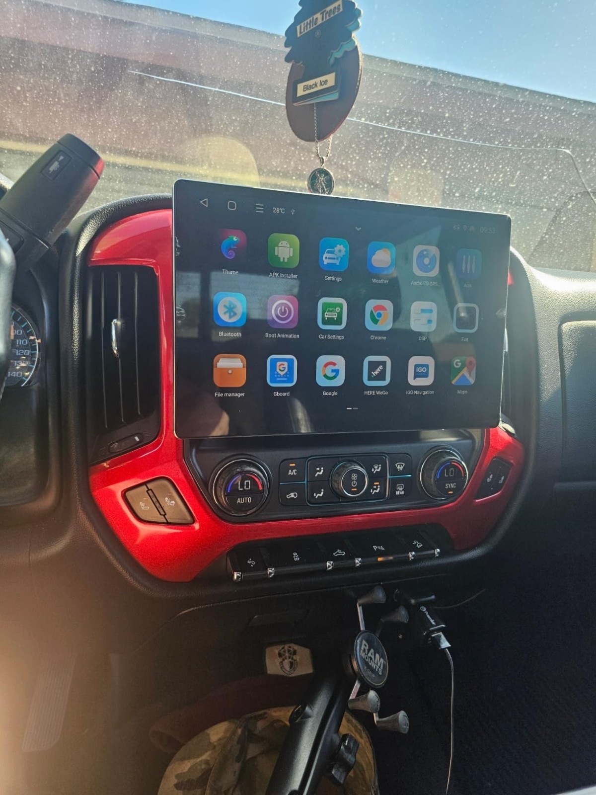 For Chevrolet Silverado Sierra CarPlay Android Car Stereo Radio GPS Mobile Maps