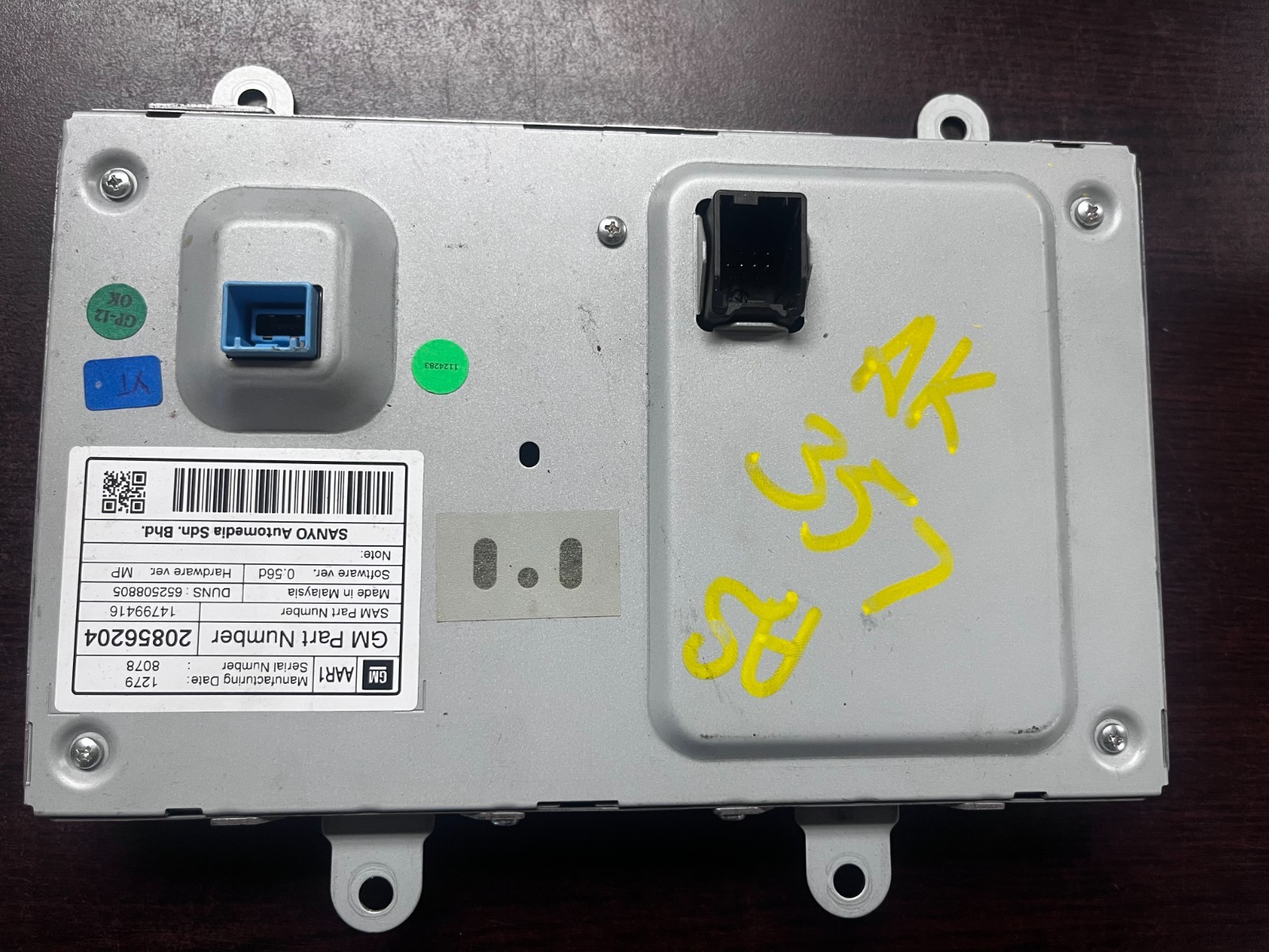 Info-GPS-TV Screen Dash Touch Screen Opt Udt Fits 10-11 BUICK LACROSSE 752130
