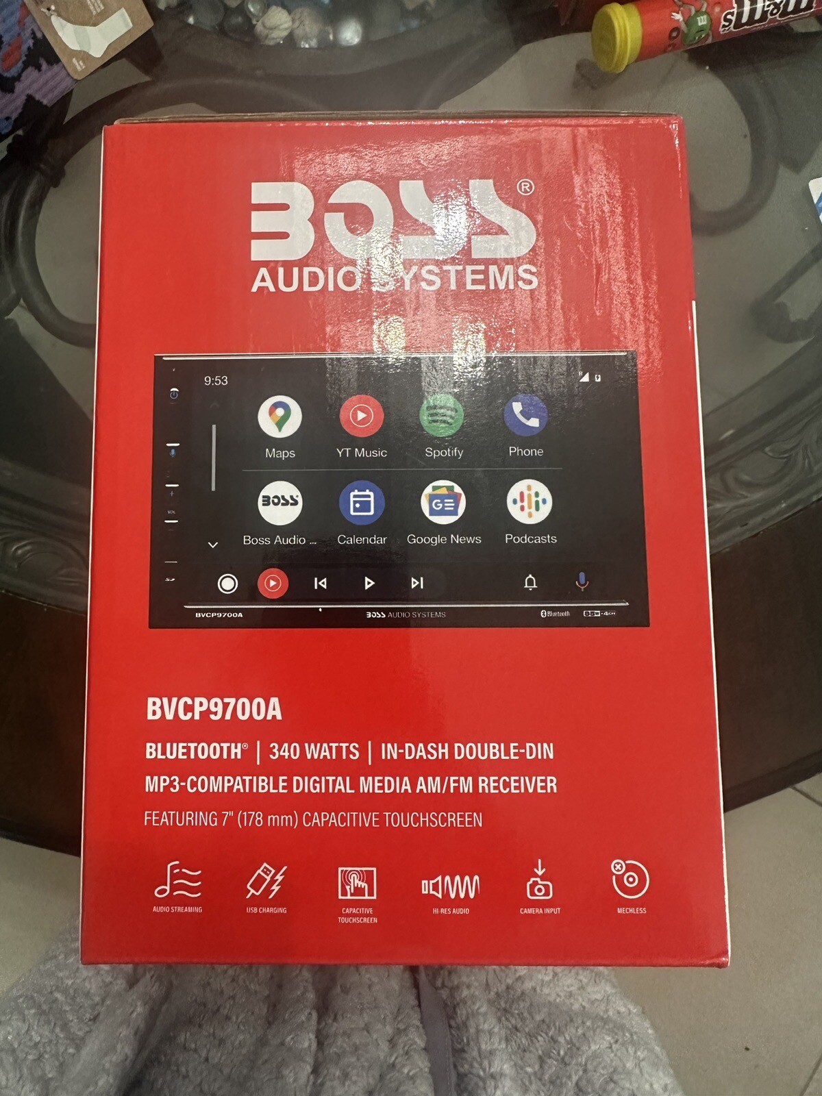 BOSS Audio BVCP9700A 7 inch Touchscreen Digital Media Receiver