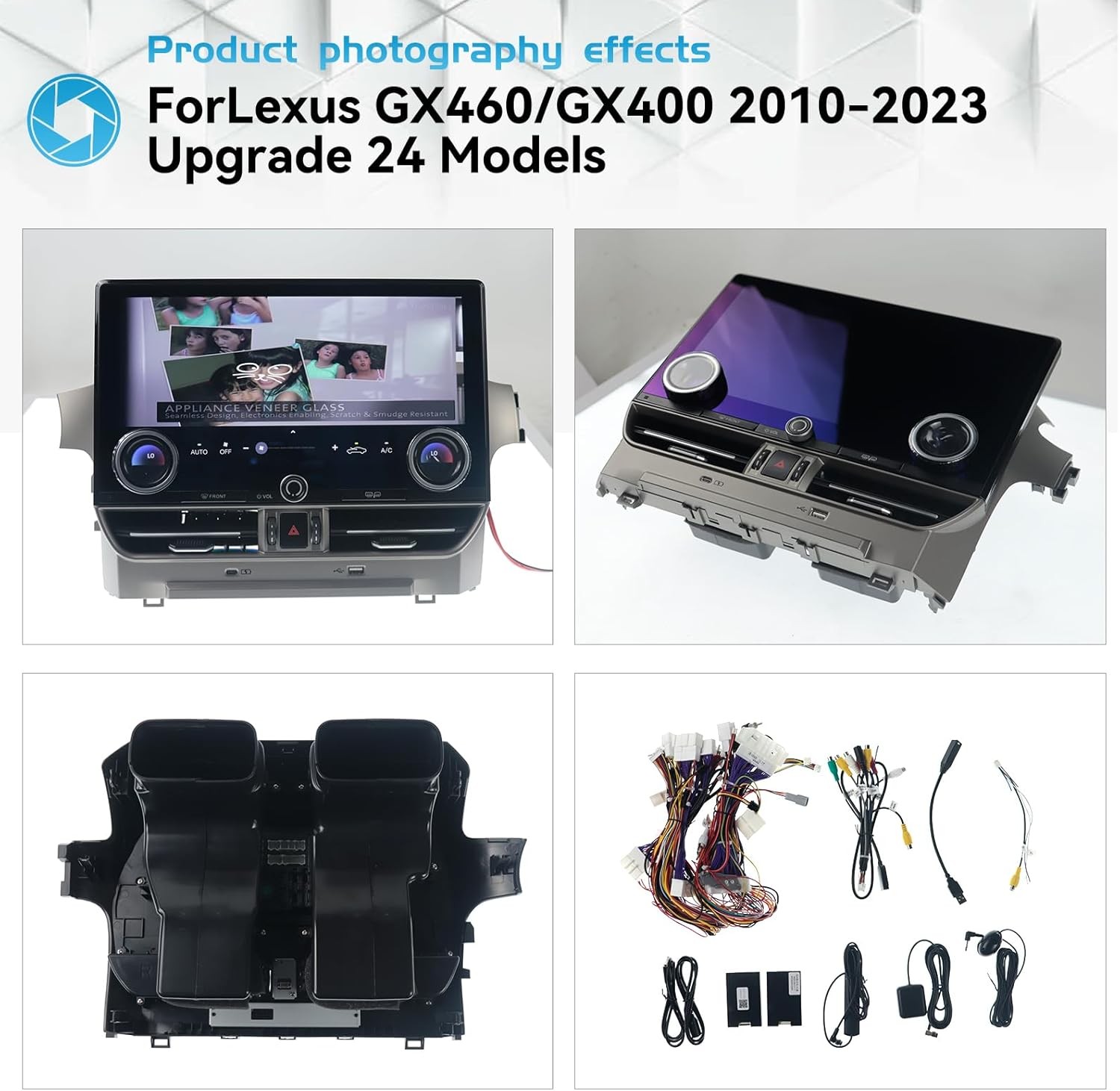 4+32GB Android Car Radio Stereo GPS Navi Carplay For Lexus GX400 GX460 2010-2020