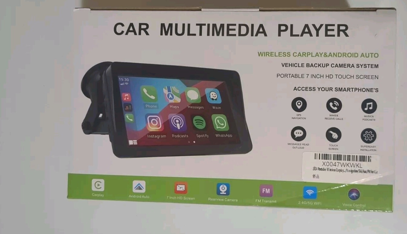 car multimedia player 7 inch Touchscreen