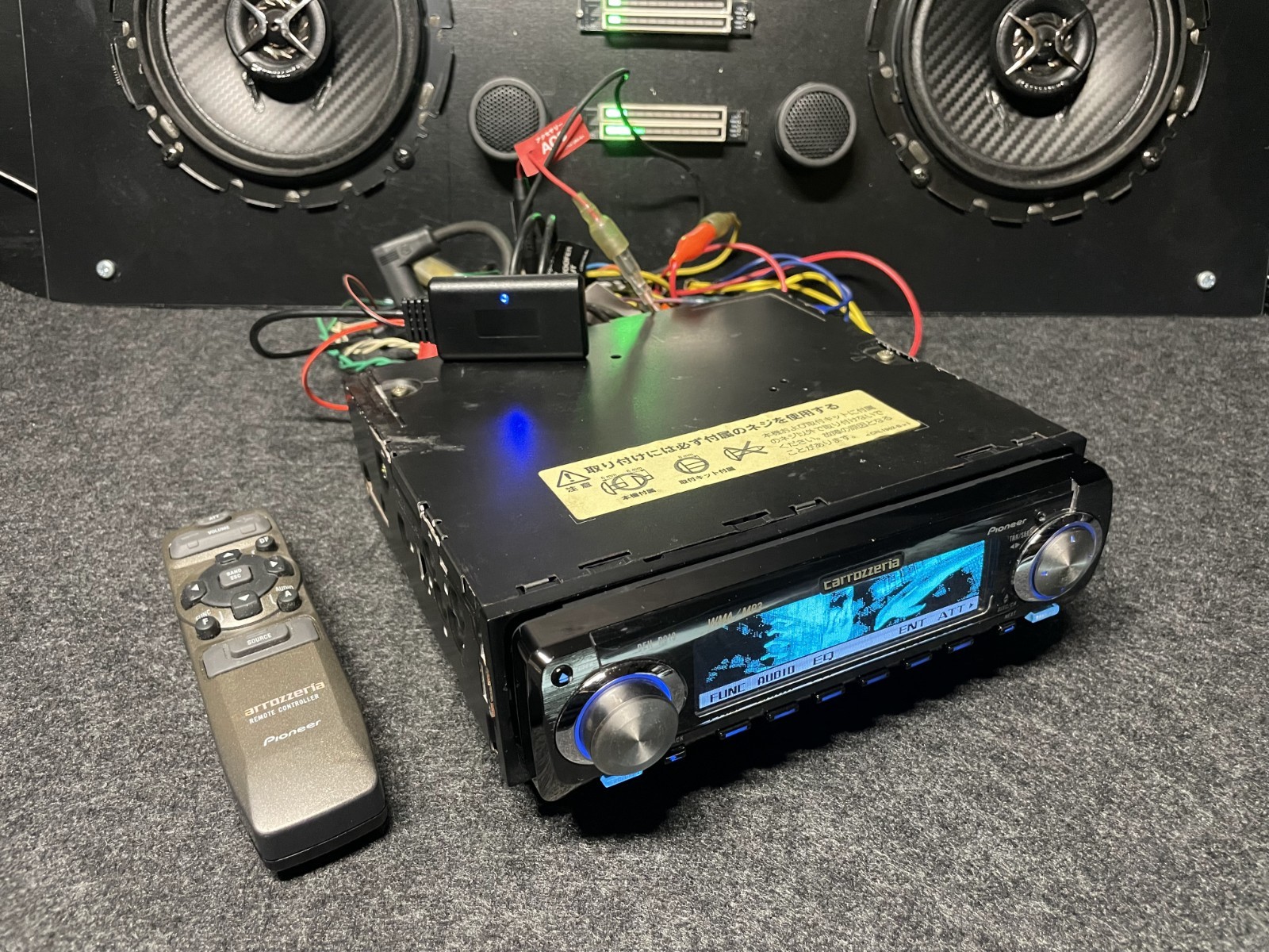 Pioneer Carrozzeria DEH-P919 CD Player SFC Concert Hall Added Bluetooth Remote