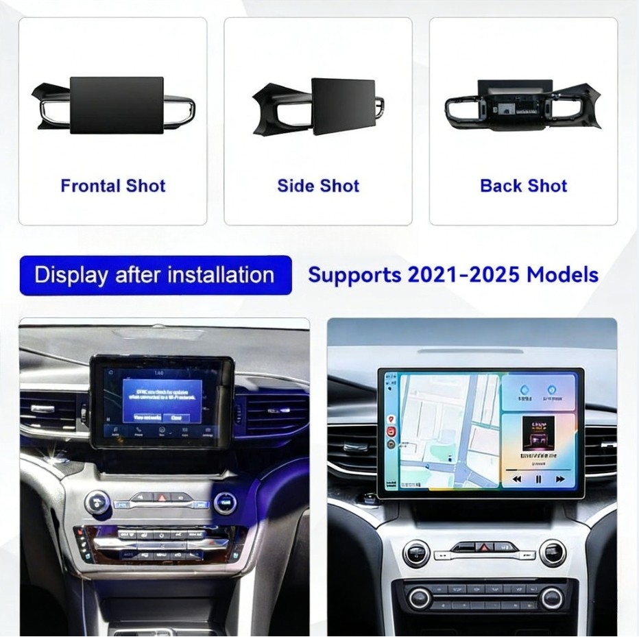 Android Car Radio Stereo AHD GPS Carplay Navigation For Ford Explorer 2020-2025