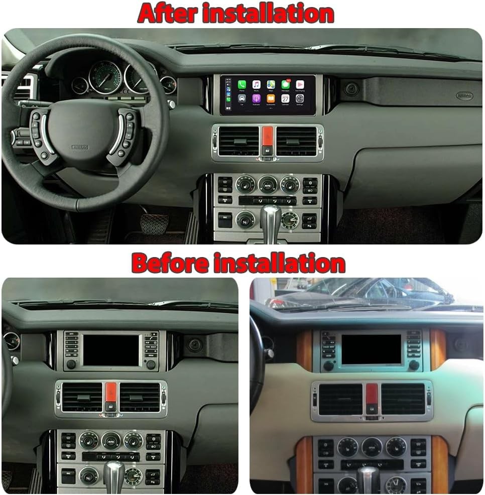 10.25″ Vertical Android Radio For Land Range Rover V8 L322 2002-2004 4+46GB
