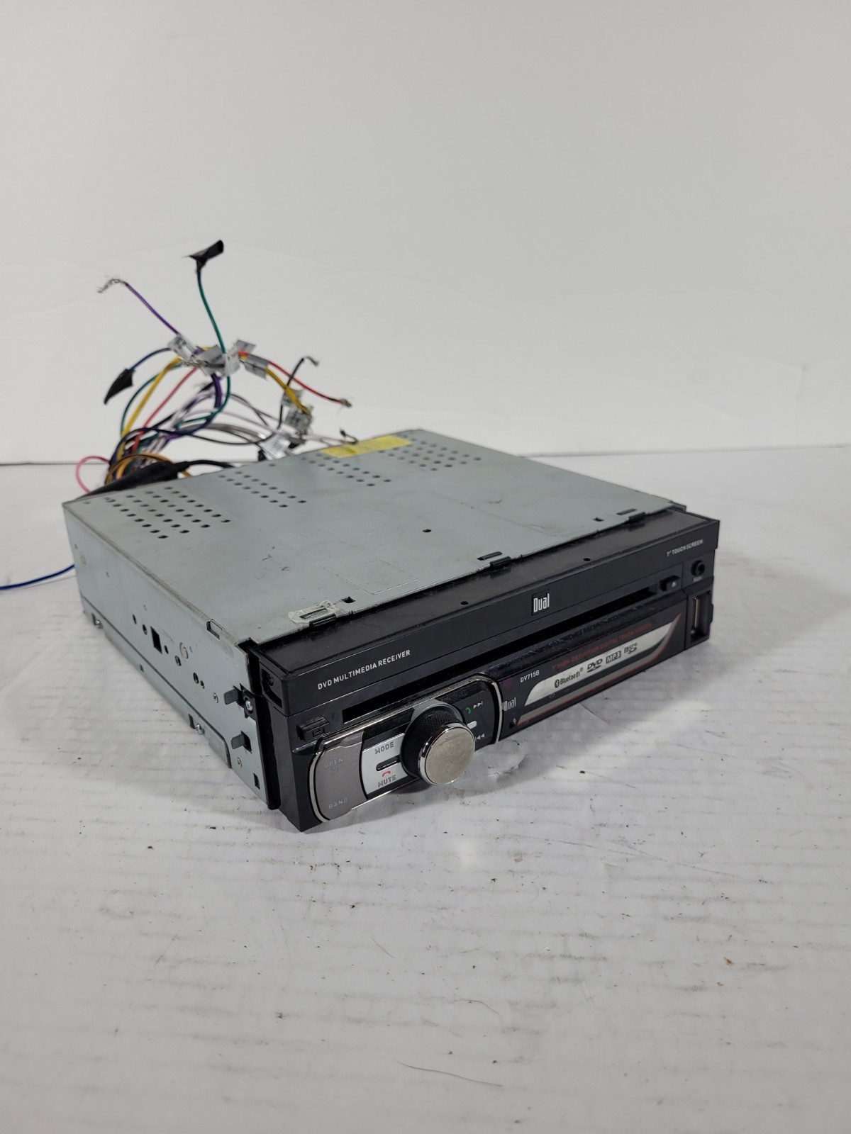 Dual In Dash Receiver Only No Screen DV715B Works Ships Free