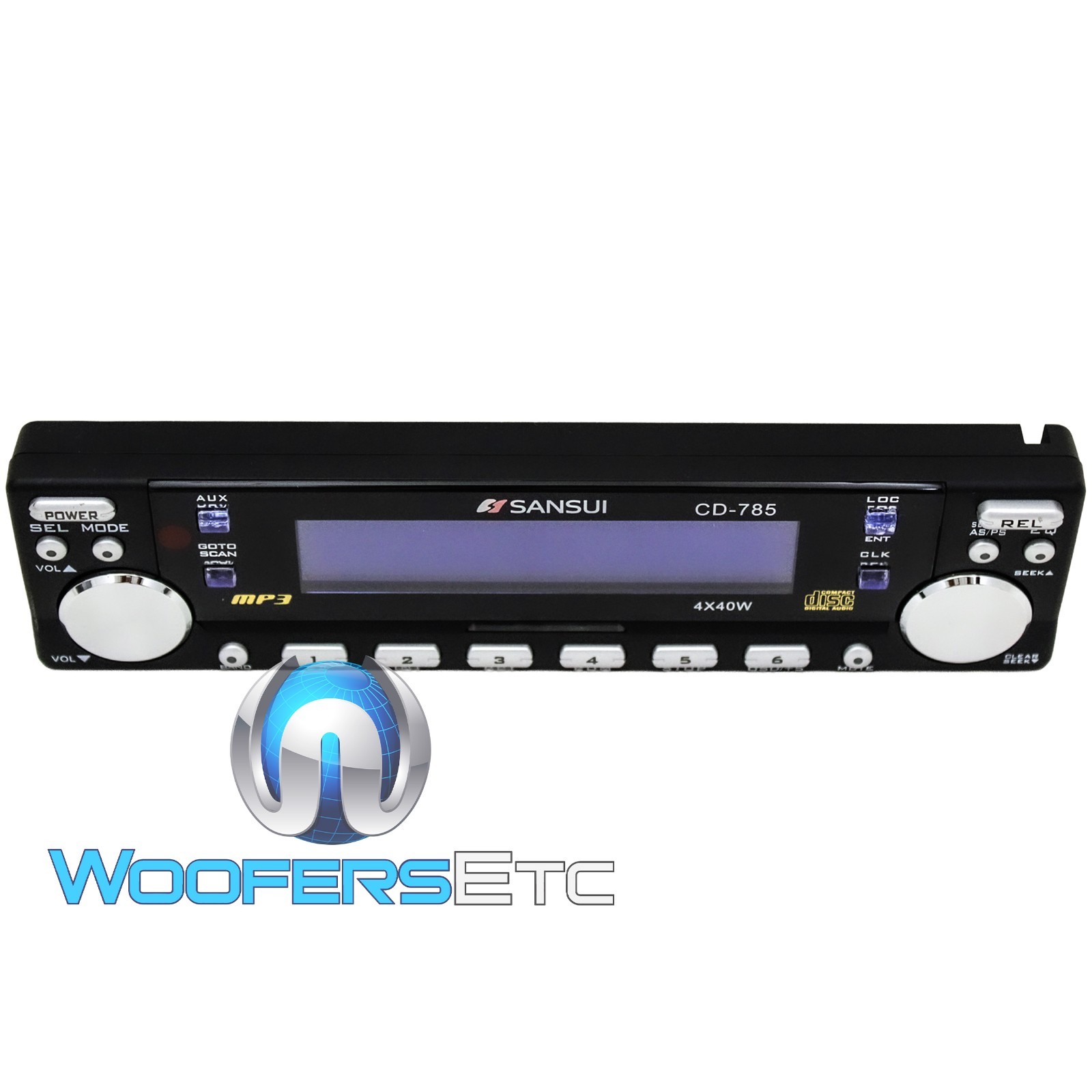 POWER ACOUSTIK PCX-5F 5-FARAD DIGITAL CAP STEREO SUBWOOFER AMPLIFIER CAPACITOR