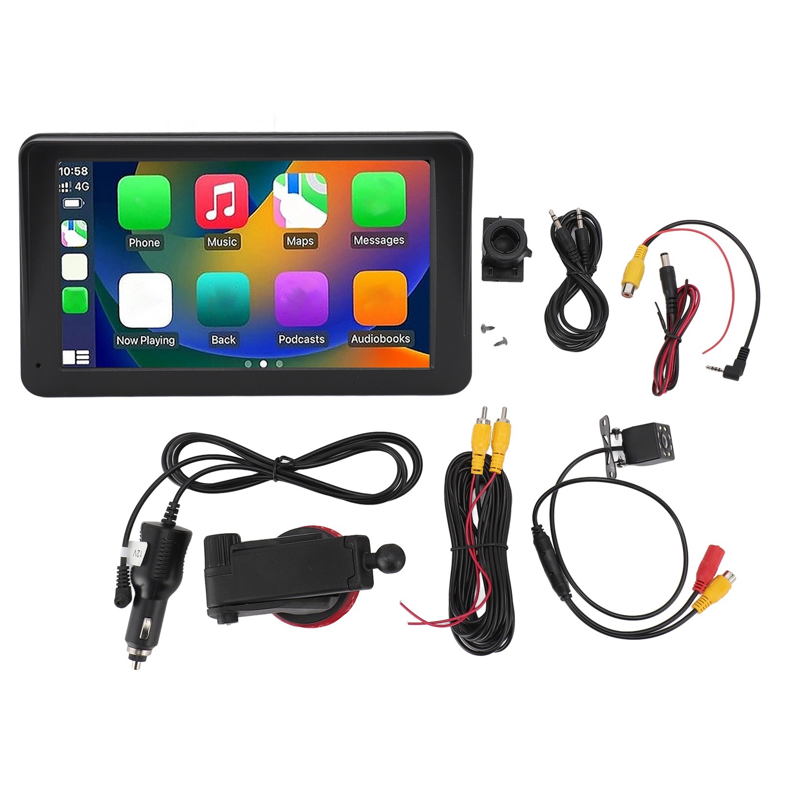 Car Stereo 7 Inch HD Touch Screen Portable Car Stereo For Mirror Link With RAGA