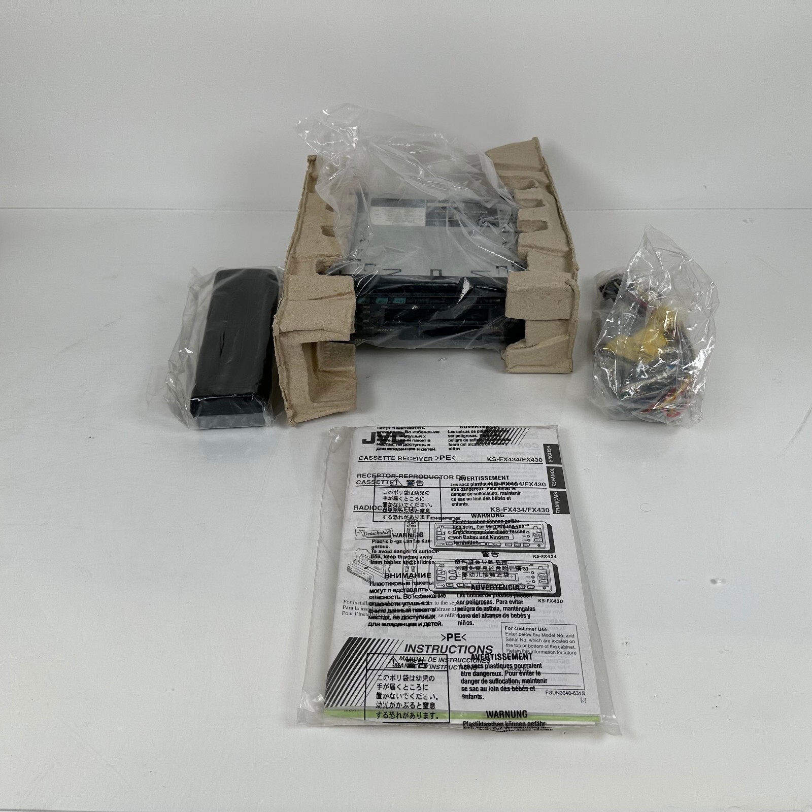 (NEW) JVC KS-FX430r Original Car Radio Cassette Receiver In Box