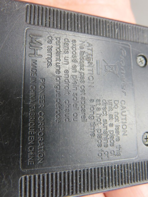 Pioneer OEM Car Audio IR Remote CXE5116 Genuine