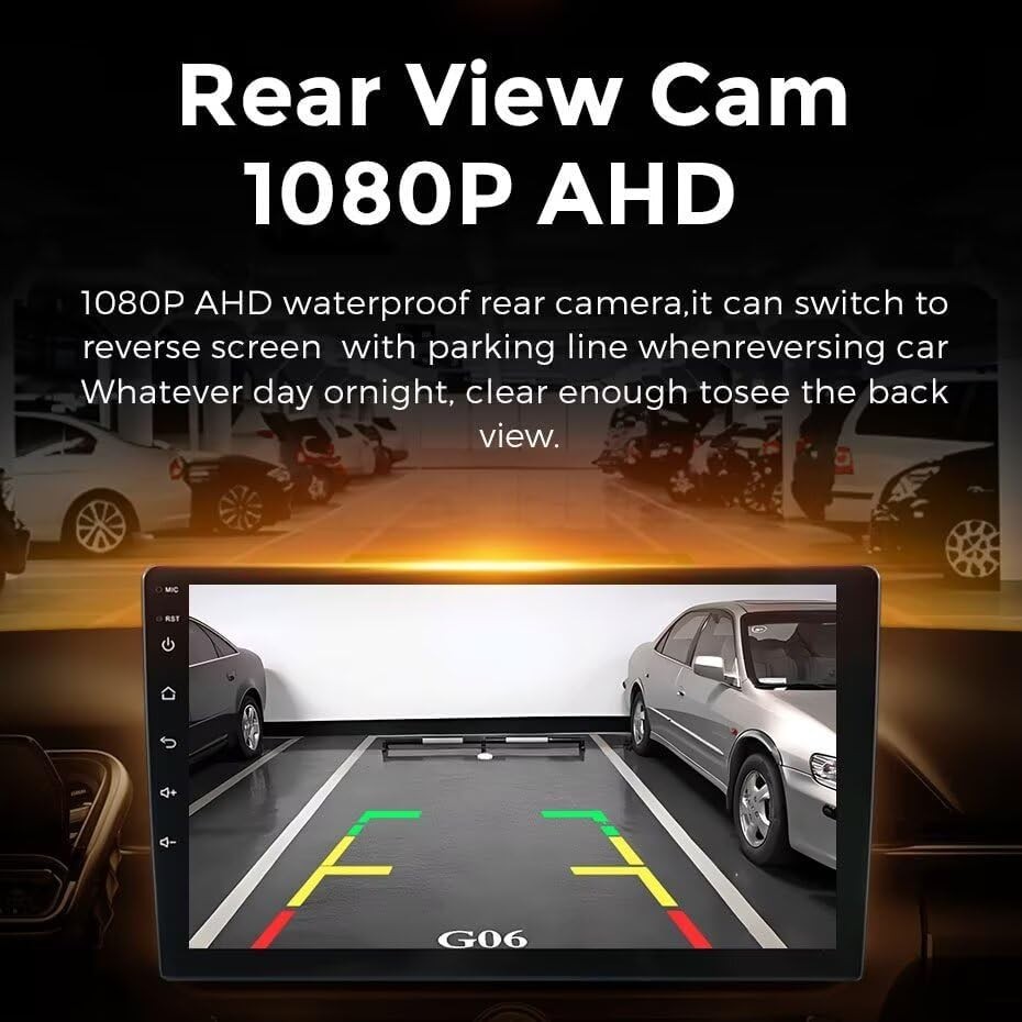 10.1″ 8Core 4+64G Android Auto Carplay Stereo for 2018-2022 Honda Accord 10th