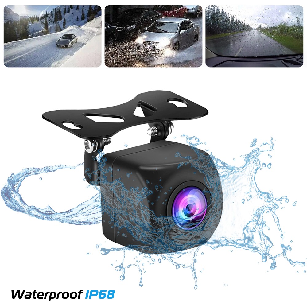ESSGOO IP68 AHD Camera Car Reversing Parking Camera Rear View Reverse Waterproof