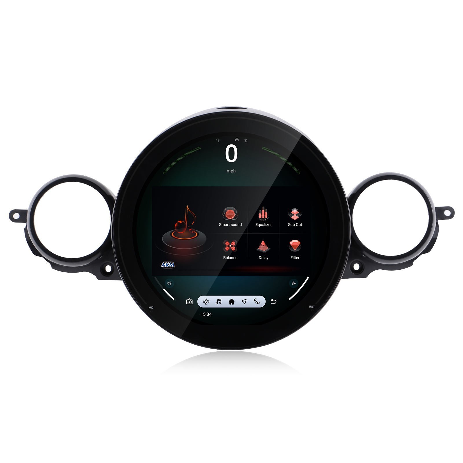For BMW Mini Cooper 2007-2016 R60 R56 11.7″ Android Car GPS Stereo Radio 8+256G