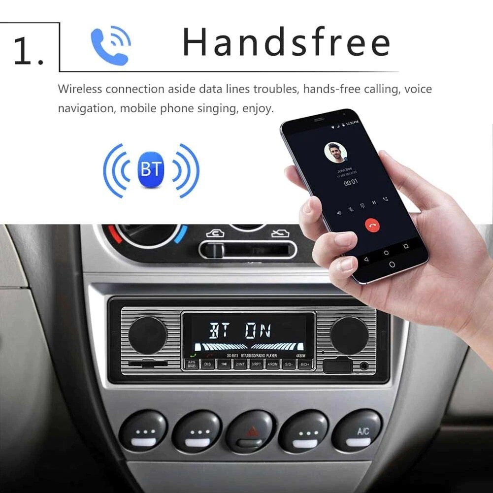 Car MP3 Player Stereo 4-Channel Digital bluetooth USB/SD/FM/WMA/WAV Accessories