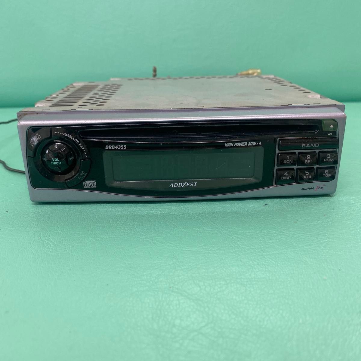Junk Clarion ADDZEST DRB4355 CD Car Audio Player Operation not Confirmed