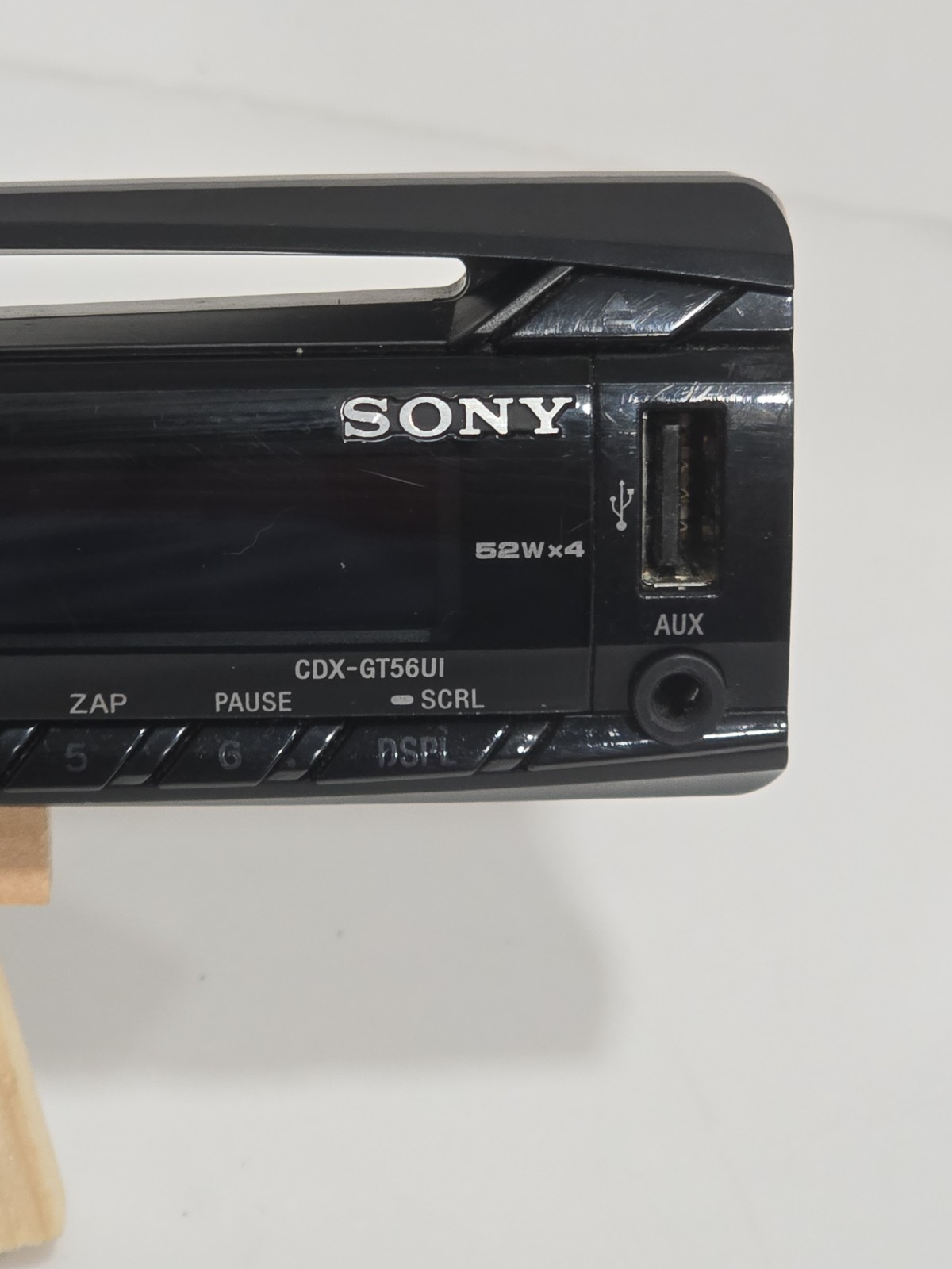 🔥 Sony Xplod CDX-GT56UIW AM/FM USB AUX Compact Disc Player Faceplate TESTED VGC