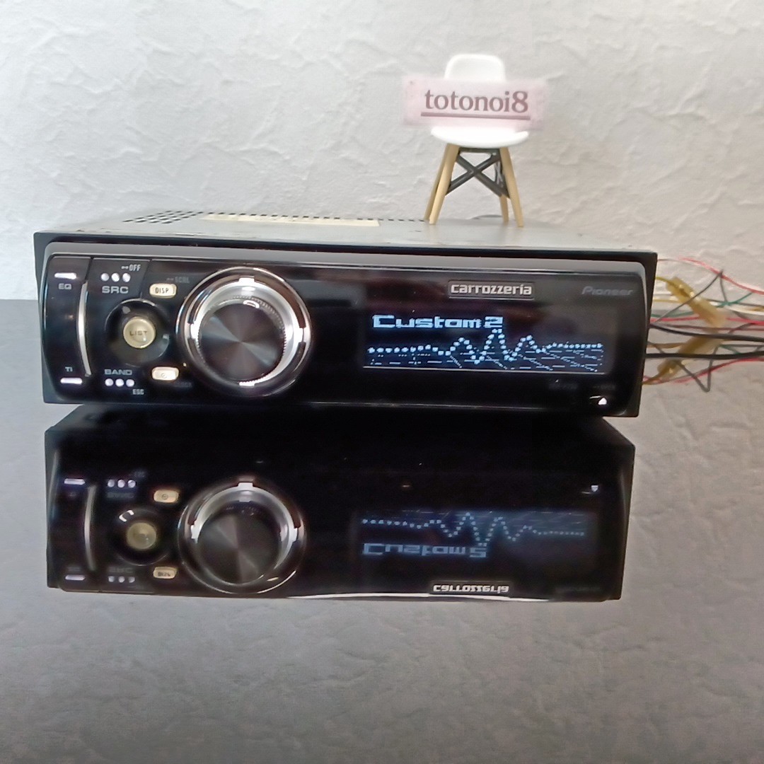 Pioneer Carrozzeria DEH-P730 1DIN Car Audio CD Tuner DSP Tested Fast Shipping