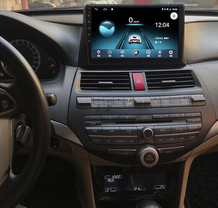 10.1” ANDROID 13.0 CARPLAY CAR STEREO RADIO GPS NAVI FOR HONDA ACCORD 2008-2012