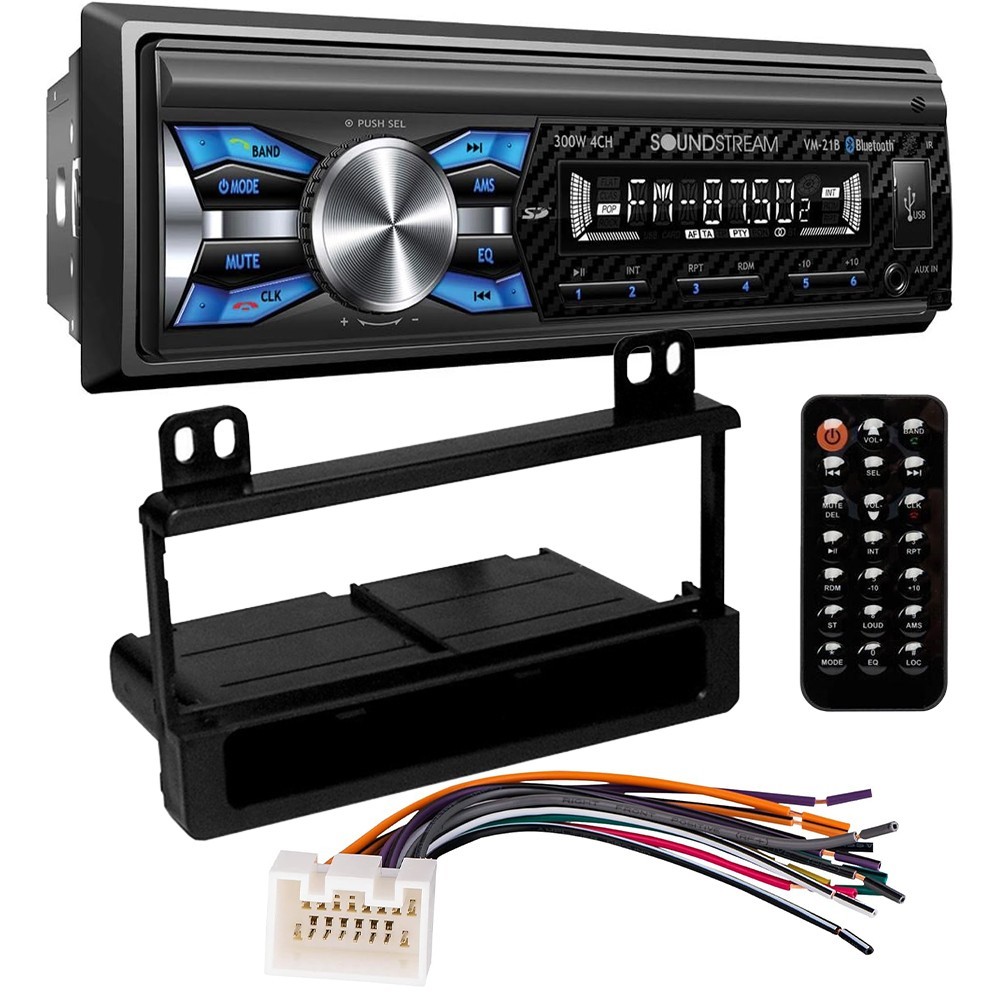 VM-21B Bluetooth MP3/AM/FM Radio Media Car Stereo for 1999-2003 Ford F-150,250