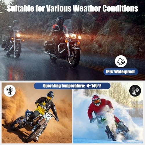 Motorcycle GPS Navigation System with Wireless Carplay Android Auto 5″ 5 inch