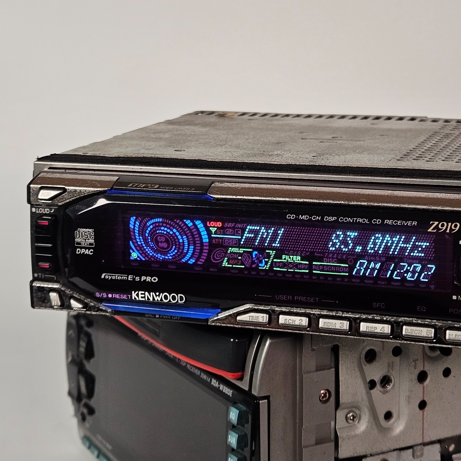 Kenwood Z919 System E’s Pro CD Receiver DSP Equalizer JDM Vintage Car Audio