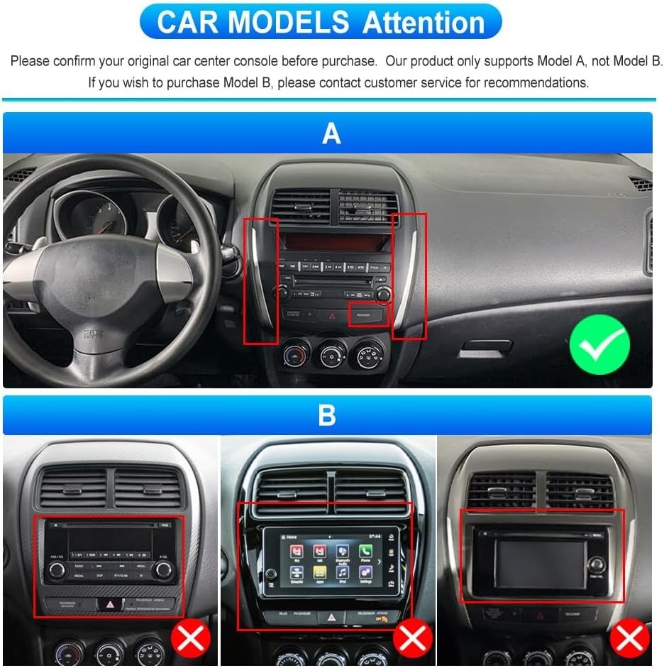 4+64G] Android 13 Car Stereo for Mitsubishi Outlander Sport 2011-2017/ASX 201…