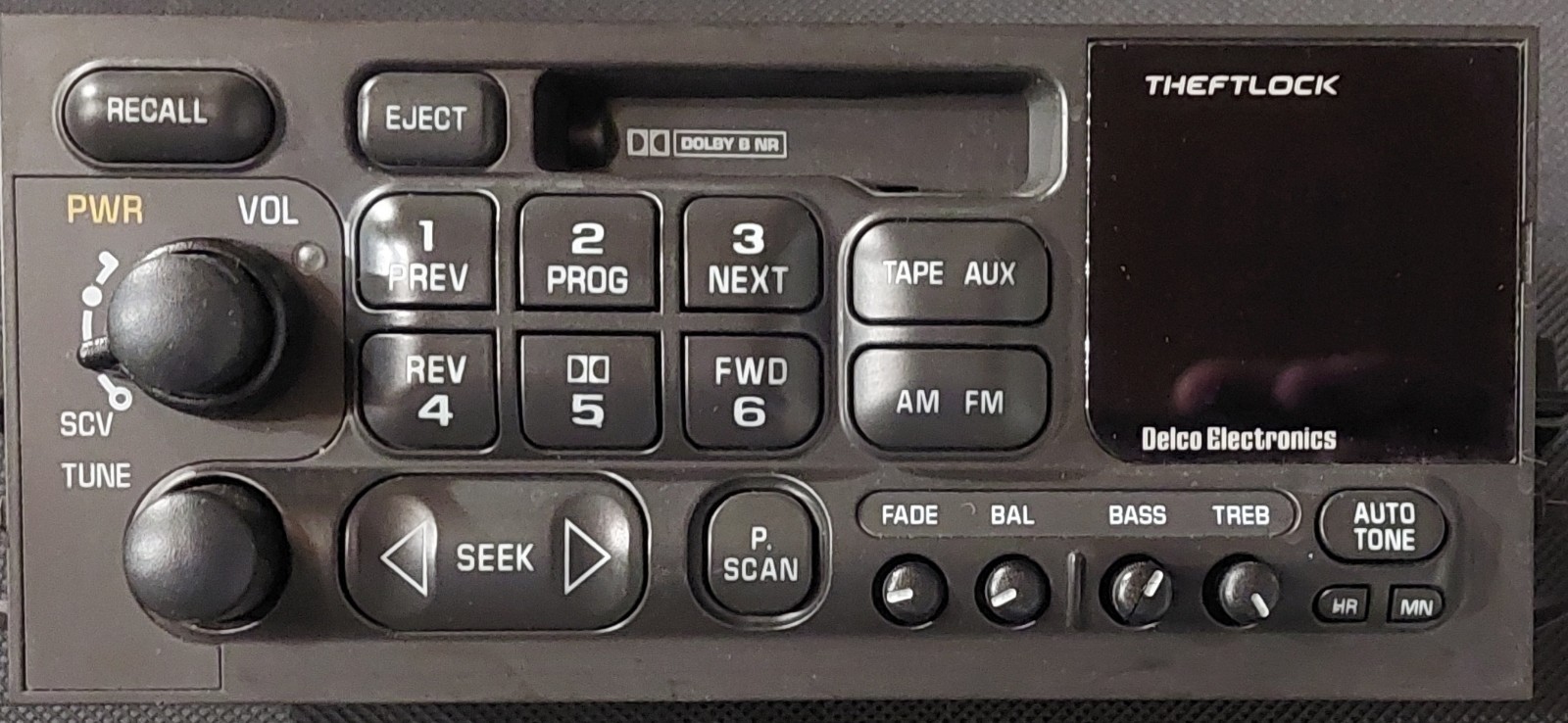 CHEVROLET GMC AM/FM Cassette 1995 96 97 98 99 2000 2001 2002 Model# 16240035