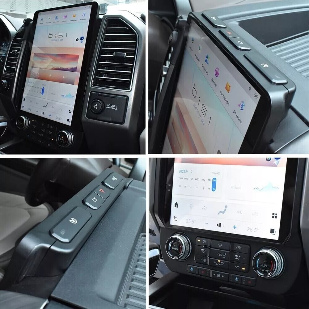 14.4″HD Car Radio GPS Navigation Android Carplay 8+128GB For Ford F150 2015-2021