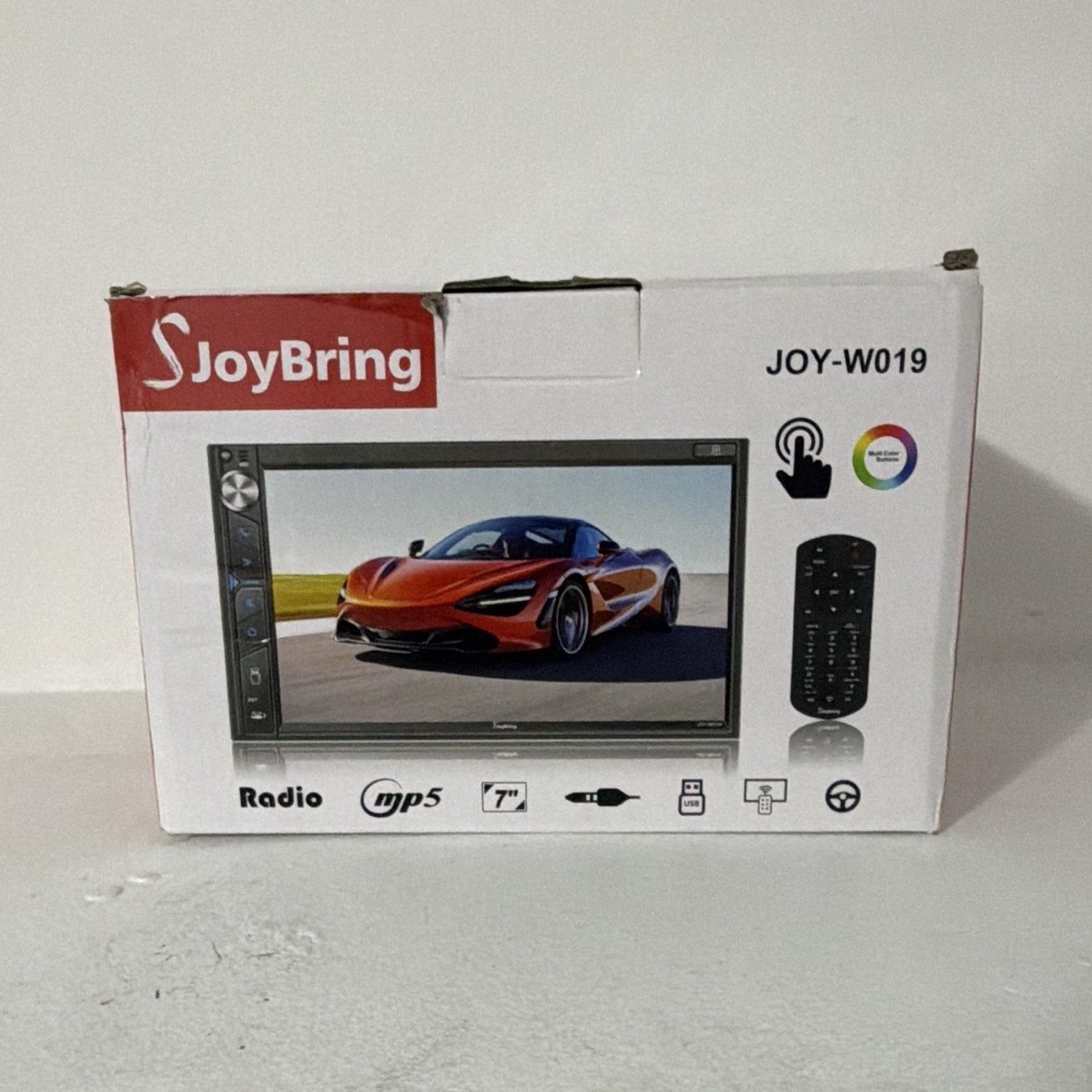 JoyBring JOY-W019 JOY-W019 7in Touchscreen 2 DIN Car MP5 Player USB Remote