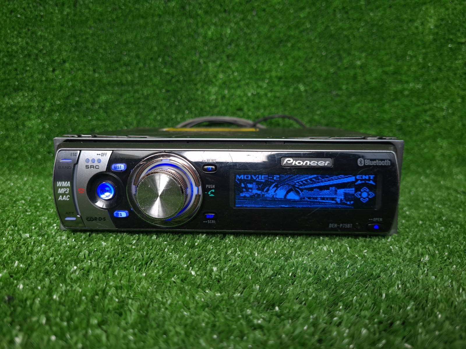 Pioneer Deh-p75bt Dehp75bt Car Radio Movie Dolphin Man Surfing Rocket Launching