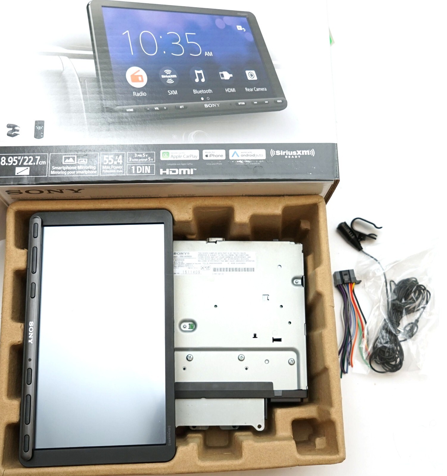 SONY Mobile XAV-AX8100 8.95″ Media Receiver Car Audio in-Dash Unit XAVAX8100