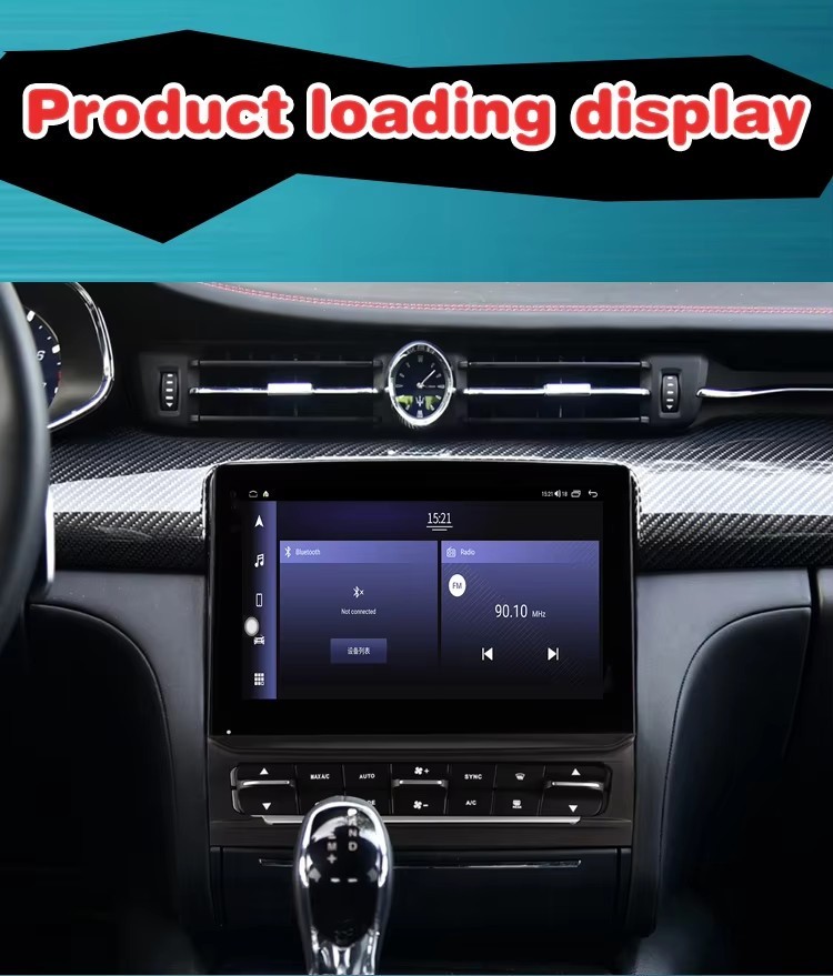 9″ For 2017-2020 Maserati Quattroporte 8+128G CarPlay Car Stereo Radio GPS