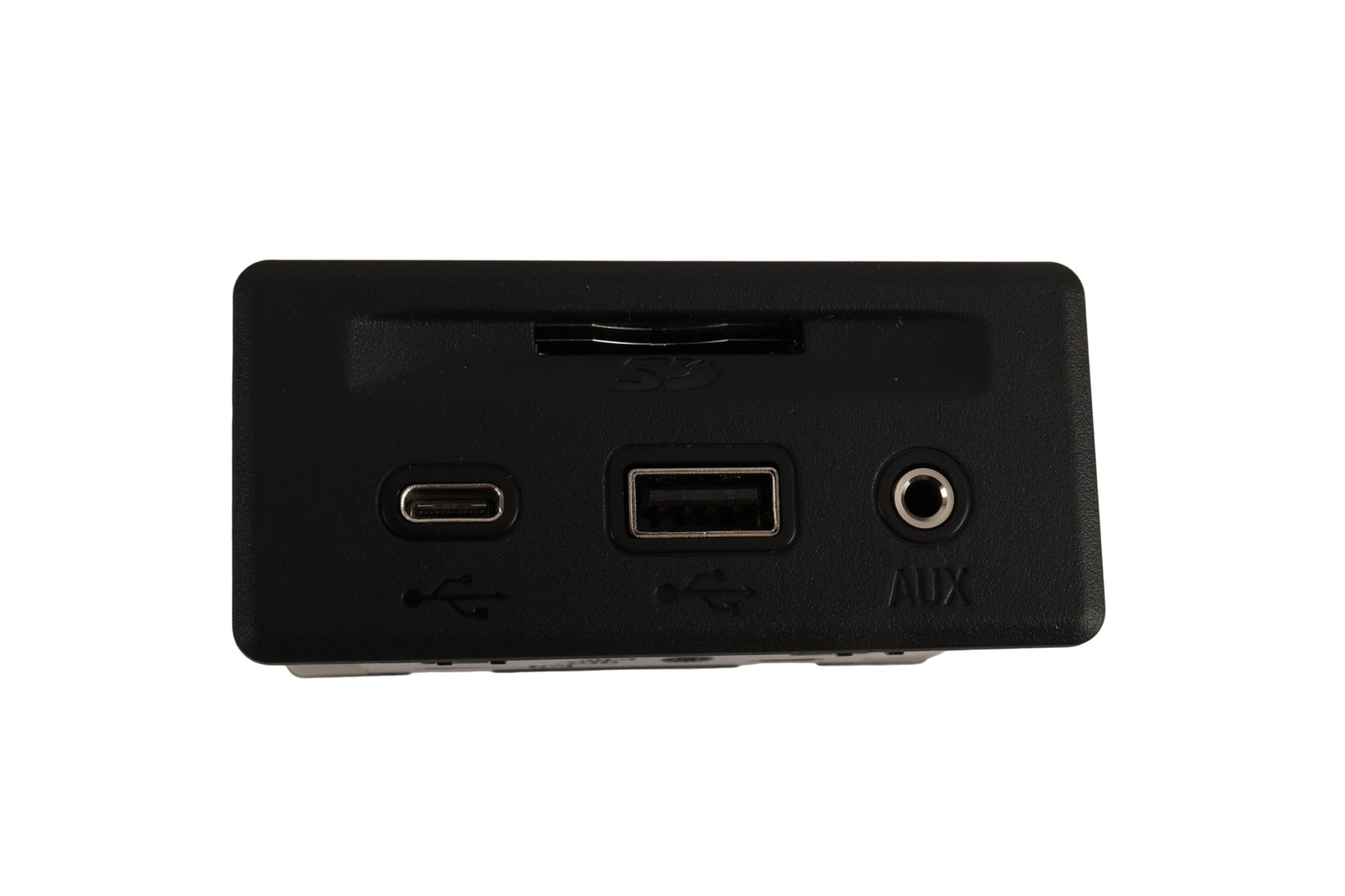 13529862 Black Audio Player, USB, Auxiliary in, and Memory Card Receptacle