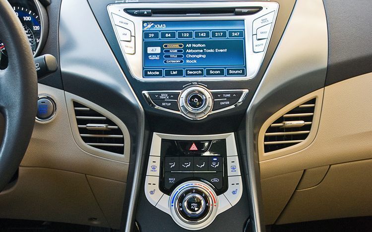 10.4″ Android Navigation Car Gps Tesla Style For Hyundai Elantra 11~13 Radio