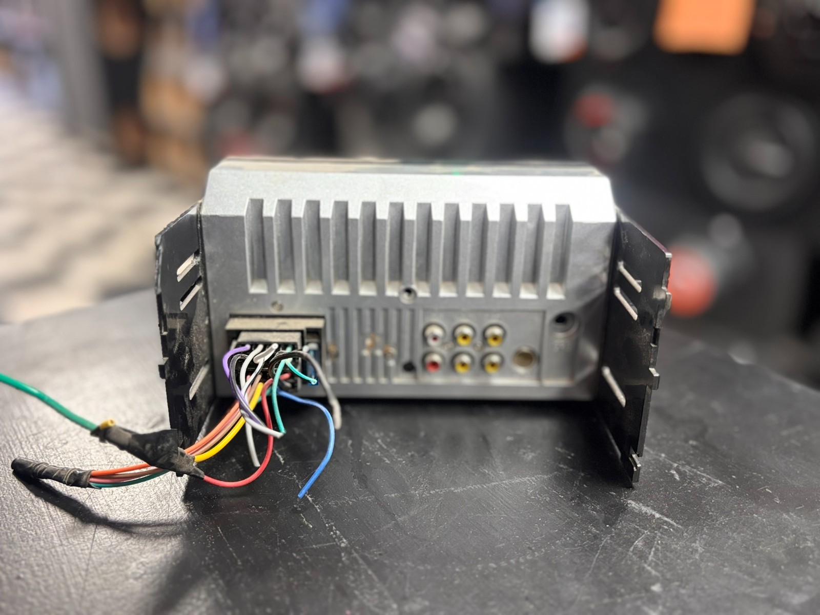 7023B Double Din Radio