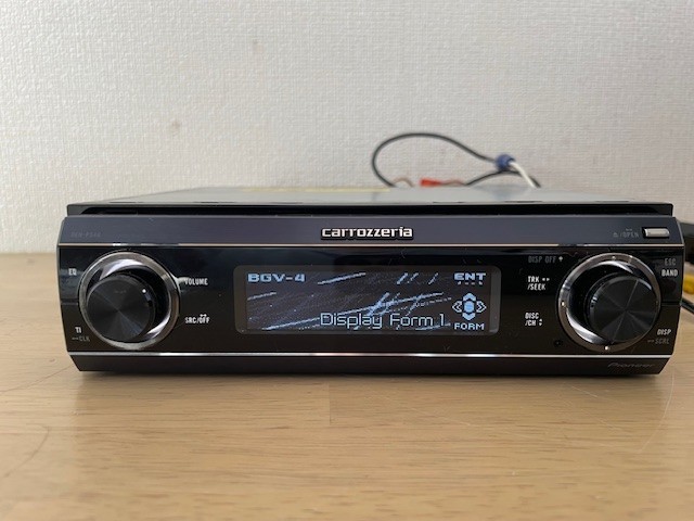 Pioneer Carrozzeria DEH-P940 1DIN Car Audio CD PLayer DSP SFC AUX Tested
