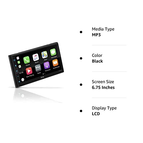 BOSS Audio BE950WCPA Wireless Apple CarPlay Android Auto Car Multimedia Player