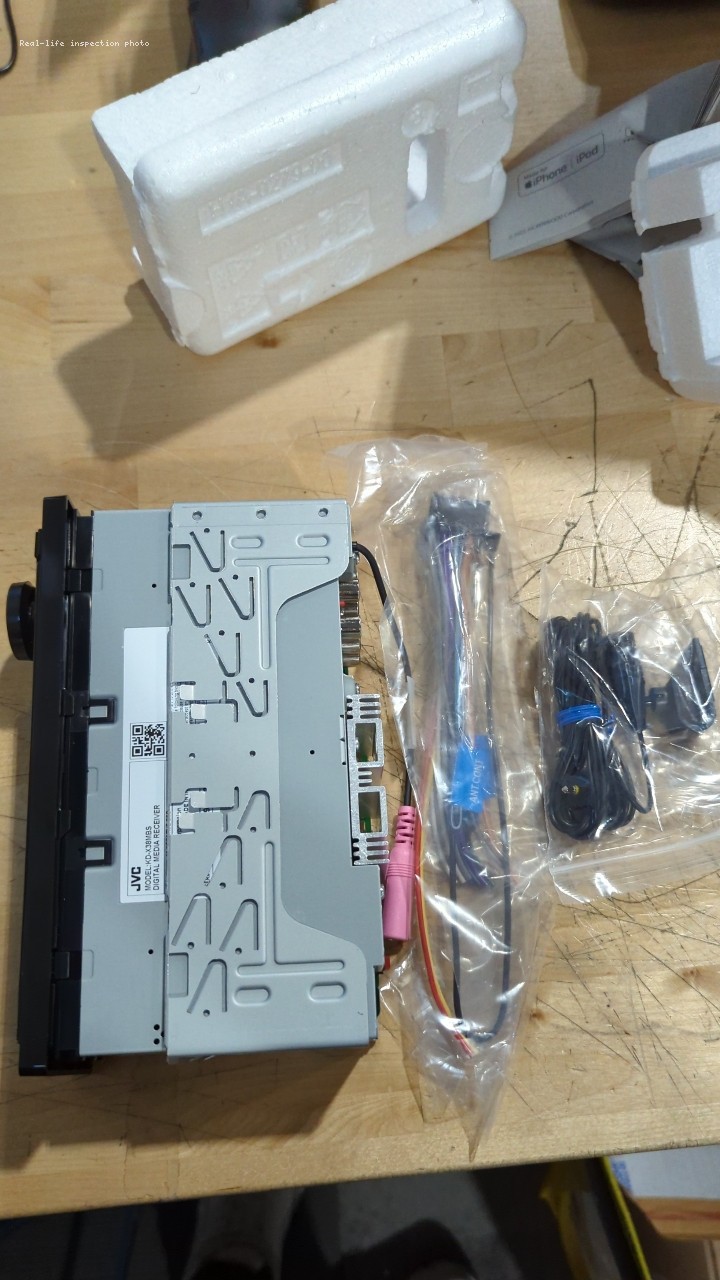 JVC KDX38MBS SingleDIN Marine Digital Multimedia Receiver PARTS ONLY
