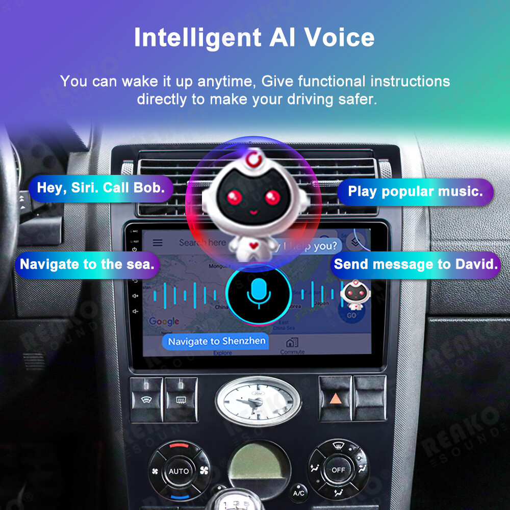 13.1”Android 13 6+128GB Car radio stereo 4G Lte DSP Carplay QLED Screen GPS AI