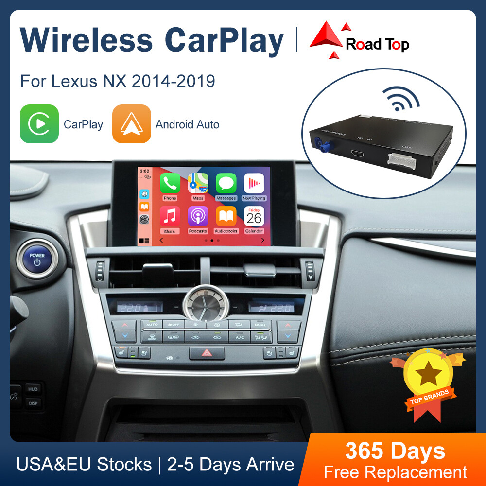 Wireless Carplay Android Auto Module For Lexus NX 2014-2019 Mirror Link GPS Navi