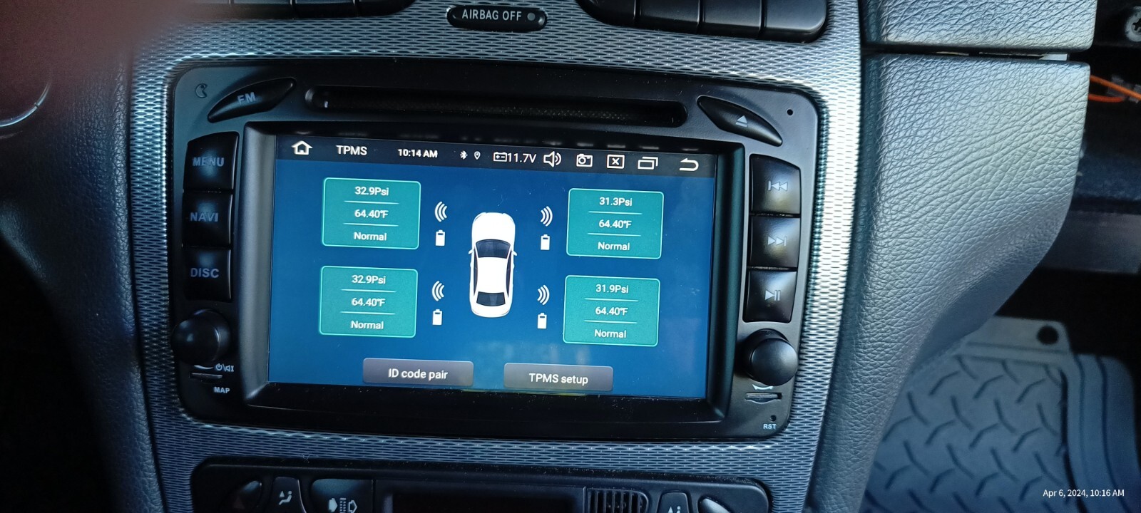 Car Multimedia Radio CD, SD, Player, Phone, 4GB RAM, 64GB ROM, for Mercedes Benz