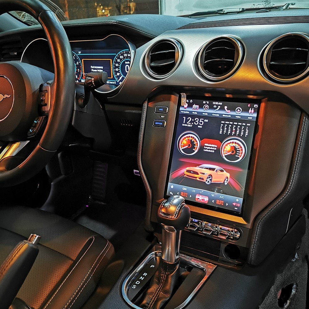 9.7 inch For Ford Mustang Android Car Radio Stereo Touch Screen GPS Navigation