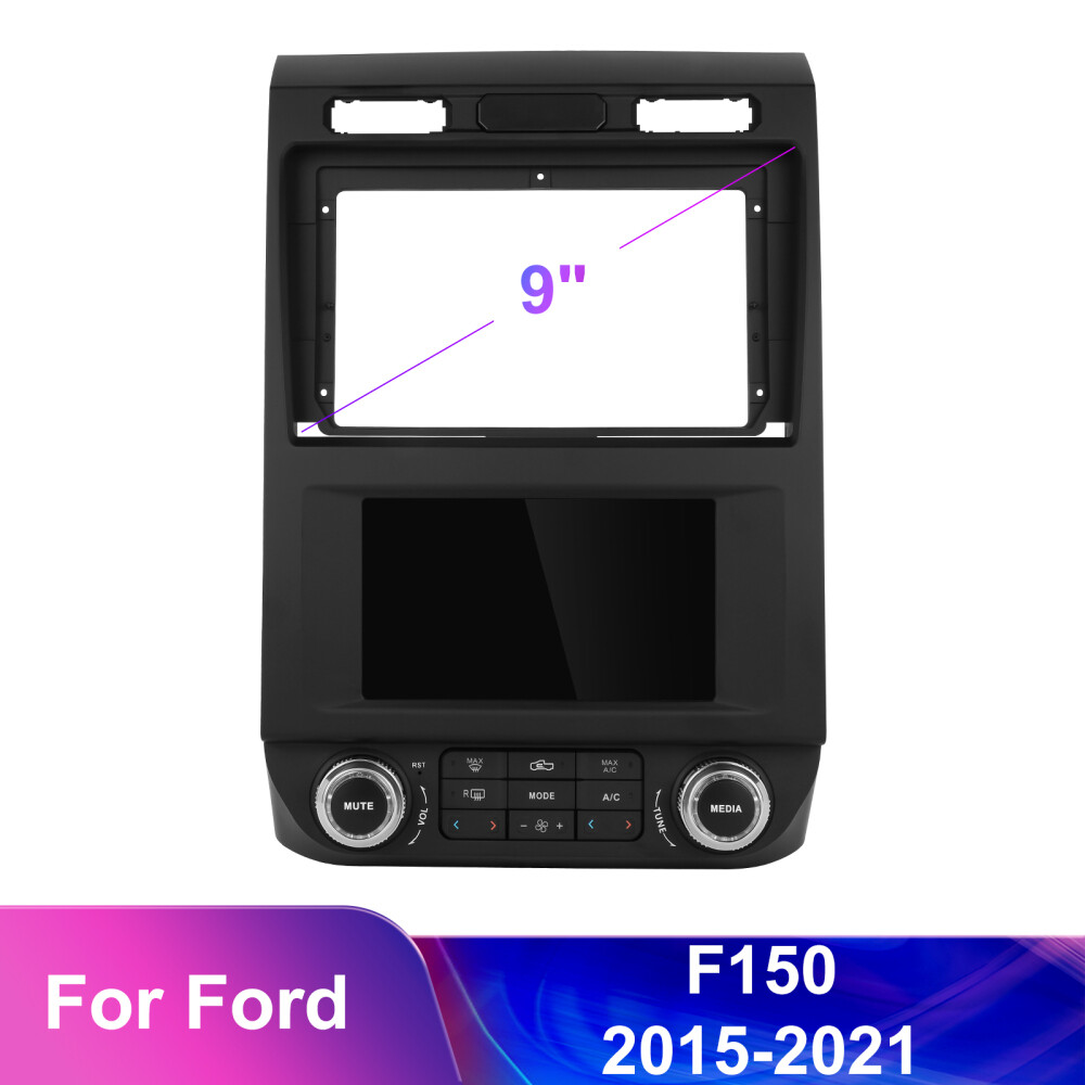 9” Car Radio Wireless Android 13 Auto CarPlay 6+128GB For Ford F150 2015-2021